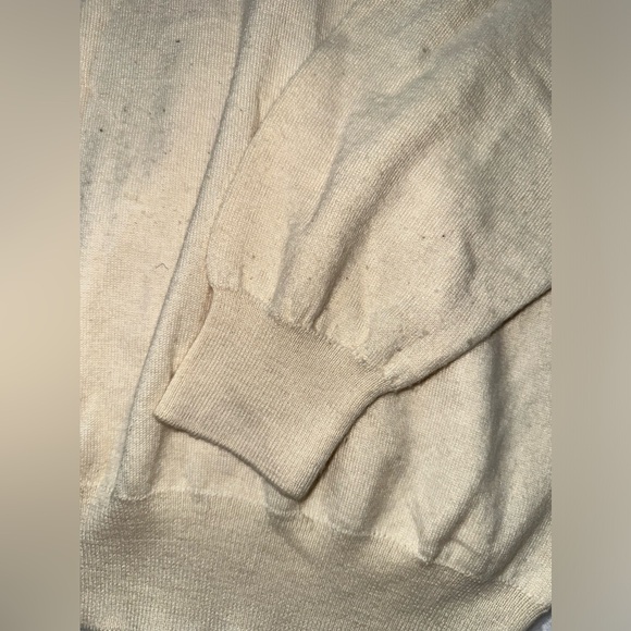 Vintage MONDO UOMO Men’s Turtleneck Cream Sweater Size XL - Picture 7 of 10